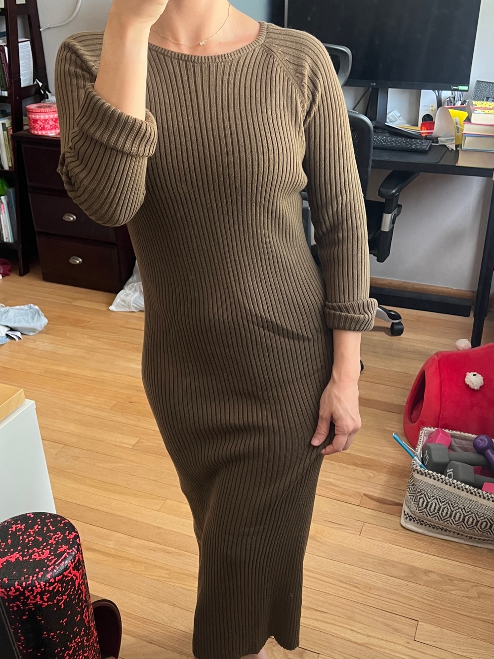 Vintage Maxi Sweater Dress